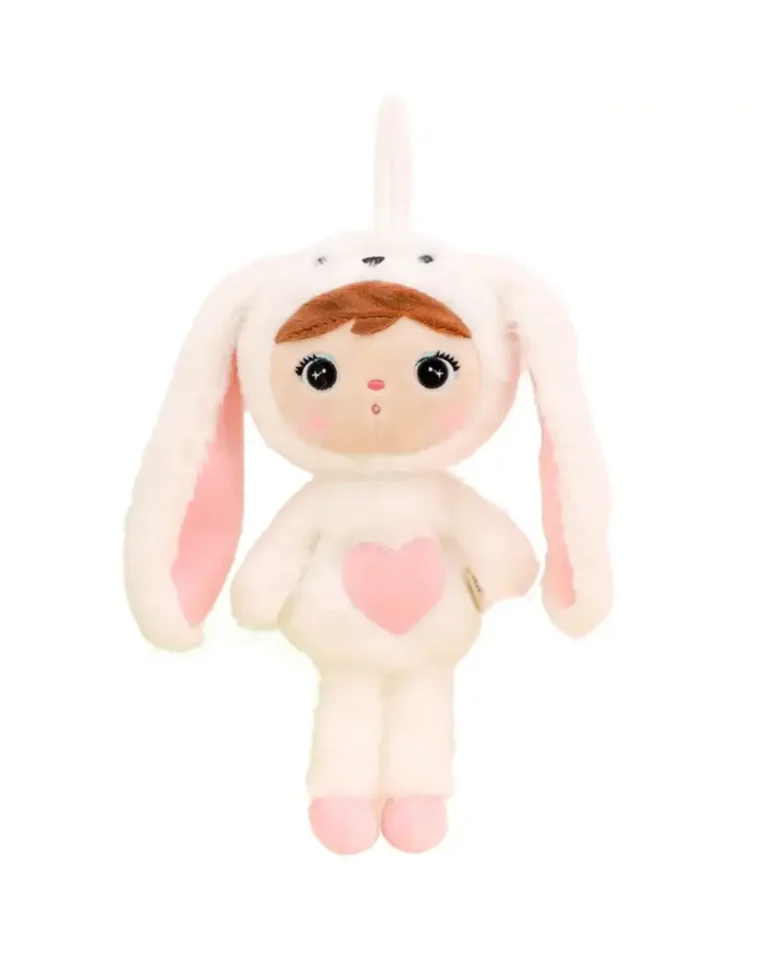 Lalka Metoo Biały Królik 30cm