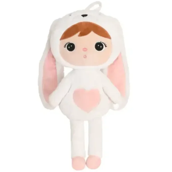 Lalka Metoo Biały Królik 50cm