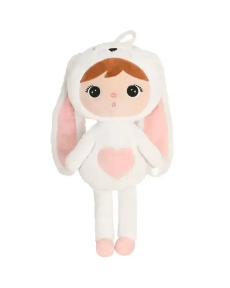 Lalka Metoo Biały Królik 50cm