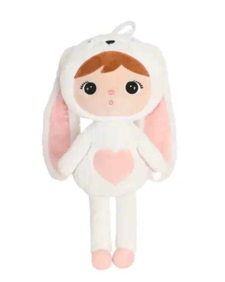 Lalka Metoo Biały Królik 70cm XL