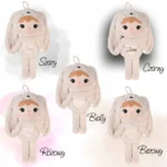 Lalka Metoo Jasnobeżowy Królik 50cm