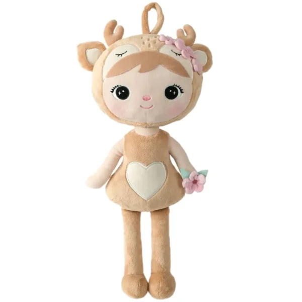 Lalka Metoo Sarenka z kwiatuszkami 50cm