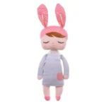 Lalka Metoo w szarej sukience