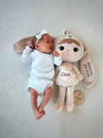 Lalka Metoo Jasnobeżowy Królik 50cm