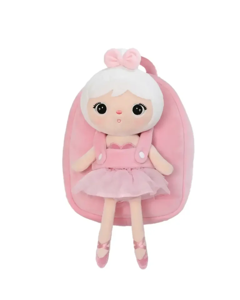 Plecak Metoo z wyjmowanym pluszakiem - Baletnica