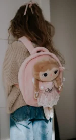 Plecak Metoo z wyjmowanym pluszakiem - Dziewczynka Boho