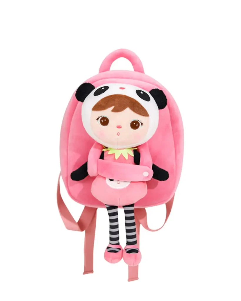 Plecak Metoo z wyjmowanym pluszakiem - Panda