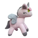 Pluszowy jednorożec M - Różowy