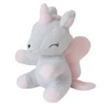 Pluszowy jednorożec S - Szaro-Różowy
