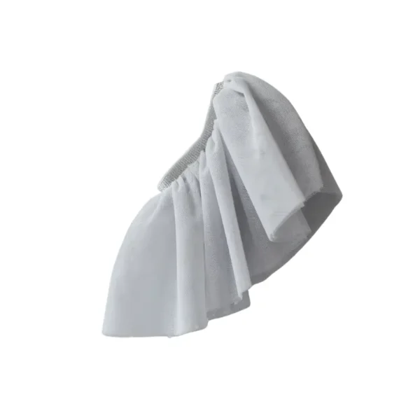 Tiulowa spódniczka z koronką - Szara