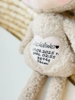 Lalka Metoo Beżowy Miś 50cm - obrazek 6