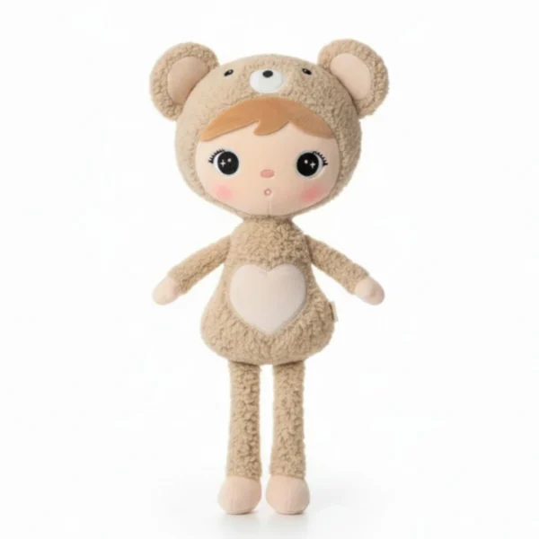 lalka metoo Beżowy Miś 50cm