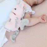 Pluszowy jednorożec S - różowy