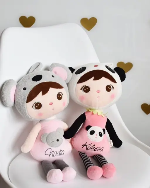 Lalka Metoo Miś panda 50cm