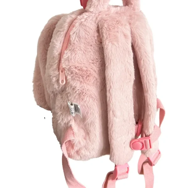 Plecak Metoo z wyjmowanym pluszakiem - Królik Różowy