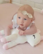 Pluszowy jednorożec L - Biały