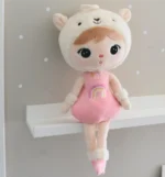 Lalka Metoo Różowa Alpaka 50cm