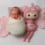 Lalka Metoo Różowy Miś Teddy 50cm