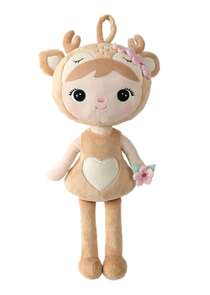 Lalka Metoo Sarenka z kwiatuszkami 50cm