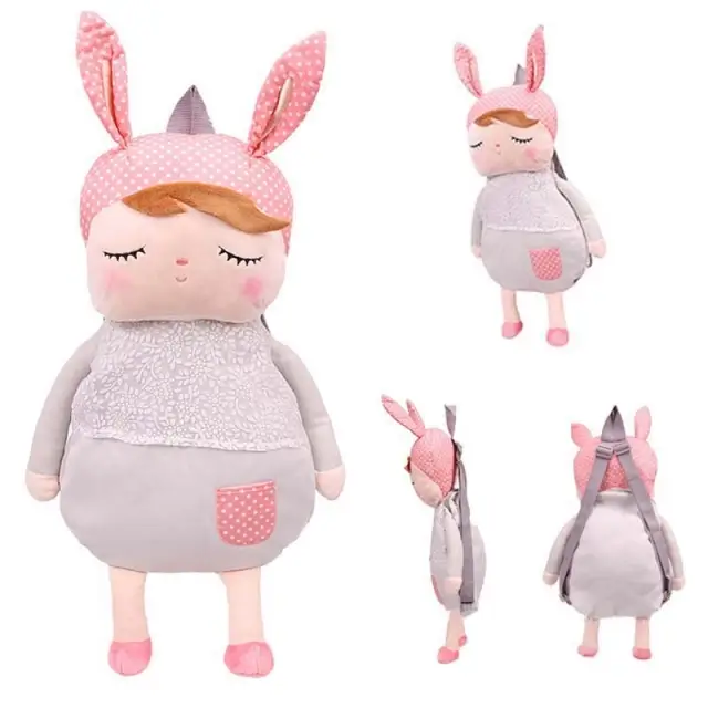 Plecak Metoo Szary Angela z uszkami