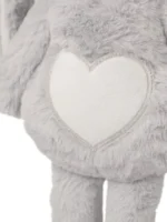 Srebrno-Szary Królik 50 cm - Lalka Metoo z imieniem dziecka